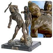 King Kong Skull Island Natives Statue